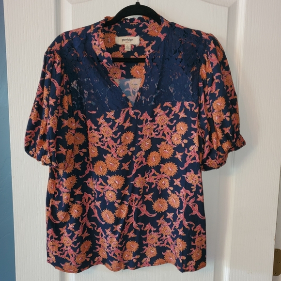 Anthropologie Porridge blouse. Size LG. - Picture 4 of 10